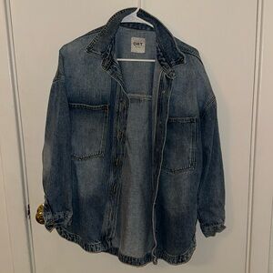 OAT oversized denim shirt